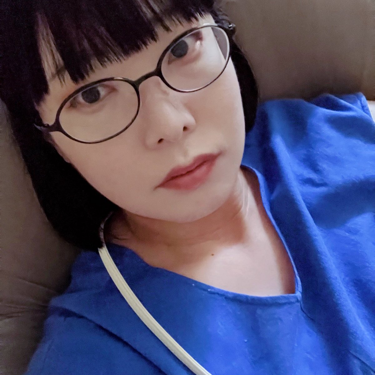 xxRuuka's tweet photo. 今日はブルー🫐🩵
久々にちゃんとメイクしたので自撮りしてみた。
明日はポコチャのコスプレリレーに参加するのでチャイナです。 https://t.co/V4MPGurLf1