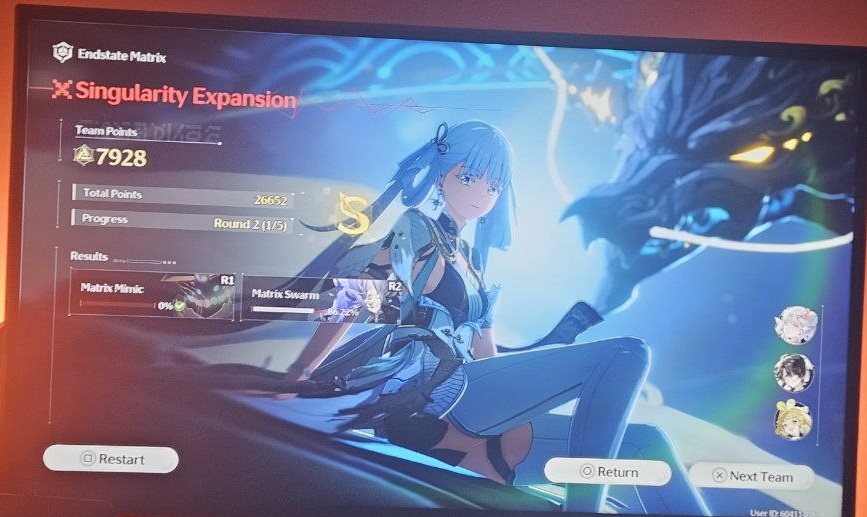 Reeveafterdark's tweet photo. Now, I'm no pro gamer, and a better player with my team could easily reach more points than me, but I can not overstate how OVERJOYED I was after hours and hours and hours of practice to finally see this screen. Go be the shining star you deserve my girl! #WutheringWaves https://t.co/B8nvvrTNxm