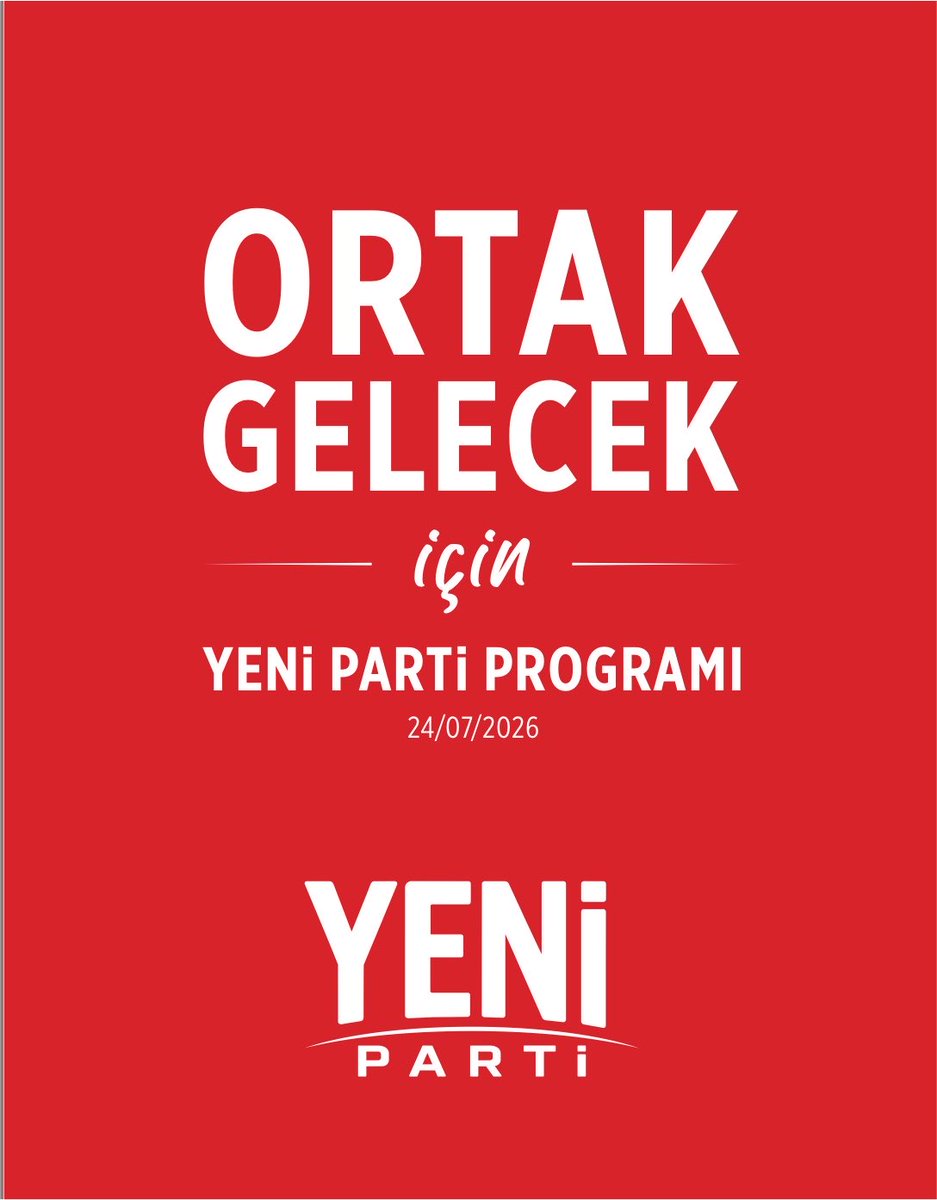 gundem7x24's tweet photo. Yeni Parti’nin parti programından:

Hiç kimse; cinsel yönelimi veya cinsiyet kimliği nedeniyle ayrımcılığa uğramayacaktır. https://t.co/FTBHYbgpHF