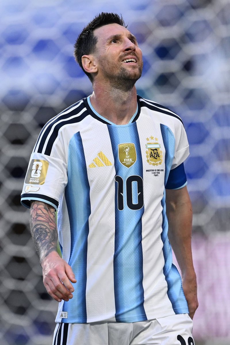 Grandsoncr7's tweet photo. One fact  about this whole Messi and Argentina cheating and robbery scandal is that it has affected his career so deeply that, in years to come, new generations of football fans will attribute all his success and achievements to cheating, gifts, and robbery. 

I don’t think he’ll be in the discussion for the top three greatest players of all time either. I genuinely feel bad for him, but he caused it himself. History isn’t going to be kind to his career, tbh.