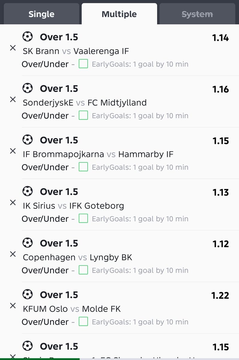 Odds_nemesis's tweet photo. STRICTLY OVER 1.5 

SPORTYBET CODE:: 495GA9

Boomluck💥

20k odds https://t.co/SF6NYudZFh