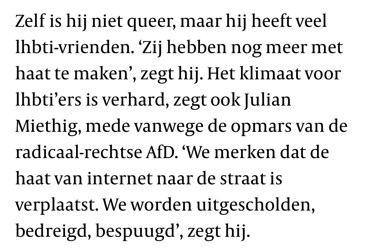 bertbrussen's tweet photo. In een artikel over de ISLAMITISCHE aanslag op de Pride van Berlijn, gepleegd door de ISLAMITISCHE Abdul B., durft de Volkskrant op te schrijven dat het de schuld is van de AFD. 🤡🤡🤡🤡🤡🤡🤡 https://t.co/n9NnWWlAV3