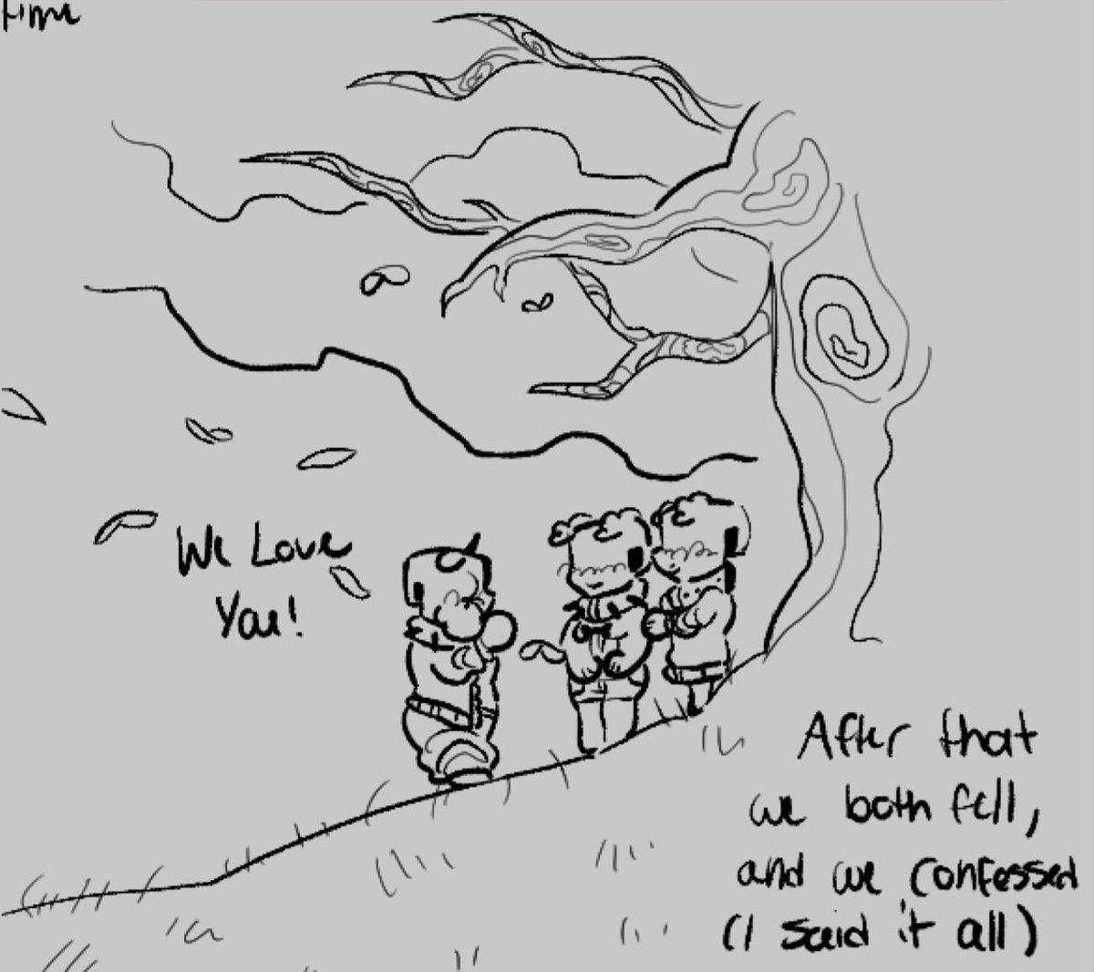 bonezonejpg's tweet photo. @PUPP0CCINO @777roaches (2/2) Our love story 🦴🩷 https://t.co/X1CNrK77od