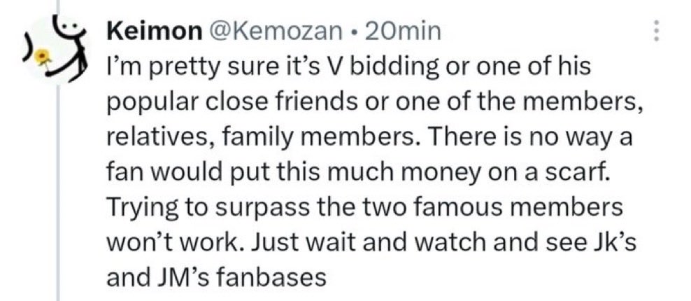 RuruHappyTae's tweet photo. Jimin fans might genuinely be the most embarrassing fandom on this app. Watching them fail to grasp the basic concept of a charity auction and then confidently embarrass themselves is almost performance art. Is being pathetically embarrassing the so-called “Jimin effect” they keep bragging about? Because that’s the only effect they’ve managed to demonstrate. 😂😭