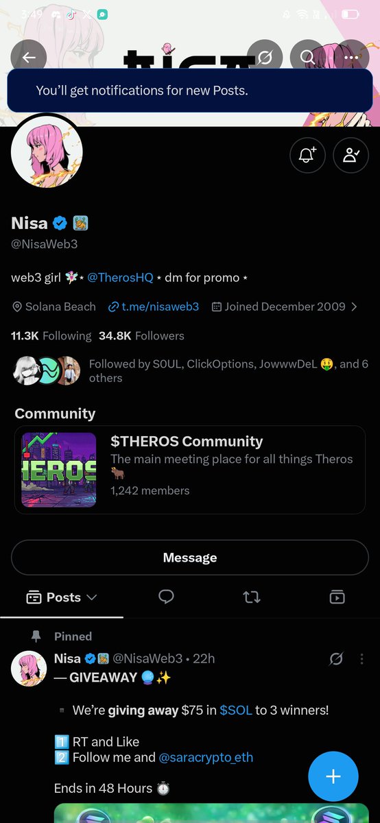 NexoPaths's tweet photo. @NisaWeb3 @Braddyor following both! https://t.co/gjSpFV7aXg