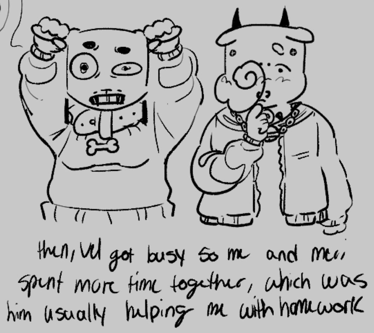 bonezonejpg's tweet photo. @PUPP0CCINO @777roaches (2/2) Our love story 🦴🩷 https://t.co/X1CNrK77od