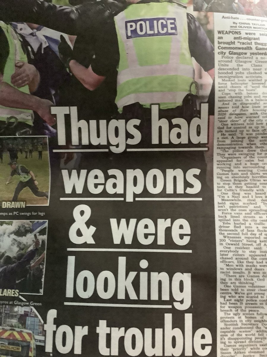 THEREALRFCGURL's tweet photo. Guess who’s being blamed ? No..No..not Rangers this time..Unite The Clans
Dear oh Dear @TheSun get yourselves sorted
AND TELL THE TRUTH
#ShitStirring https://t.co/S8il91e9fn