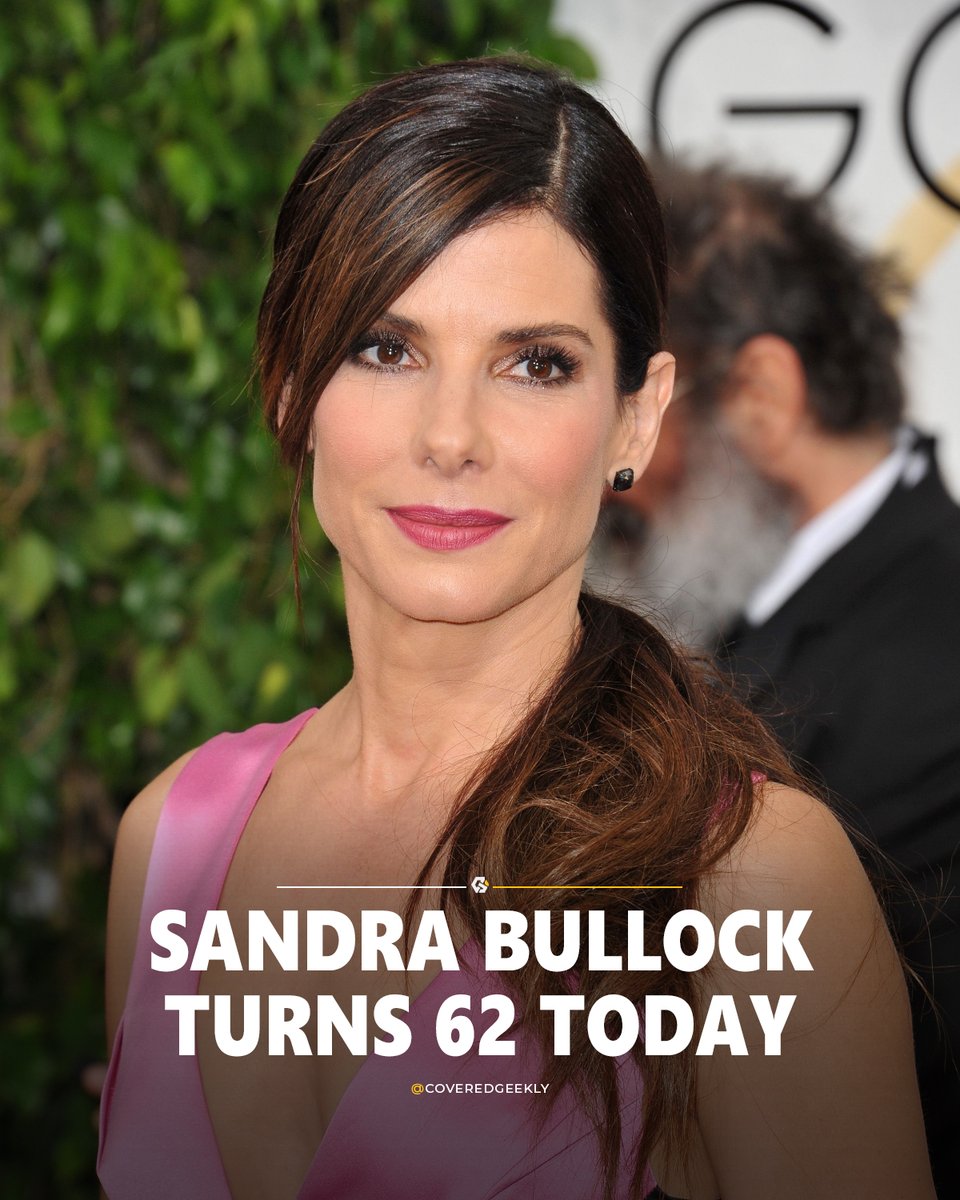 CoveredGeekly's tweet photo. Sandra Bullock turns 62 today 🥳 https://t.co/WHTHNlUbj1