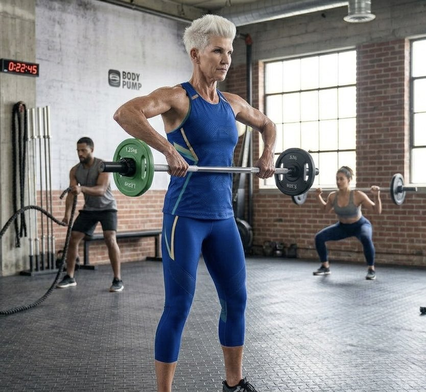 BlancoGoGo's tweet photo. #BodyPump 🏋️♀️ https://t.co/LFutUuOJZe