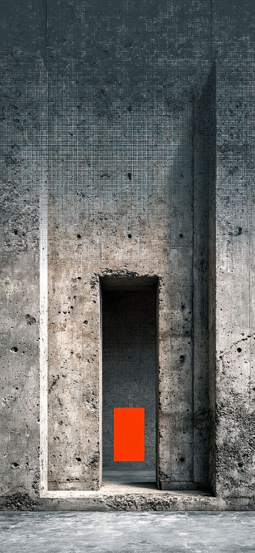 Deep_Screens's tweet photo. That orange rectangle against raw concrete shouldn't work, but it does. ๐
The whole image is cold grey and grit โ then one flat block of signal orange sitting in a doorway changes everything. ๐๐ป
Some colours don't ask permission. ๐
#FreeWallpaper #AbstractArt https://t.co/OH7jeLNME6