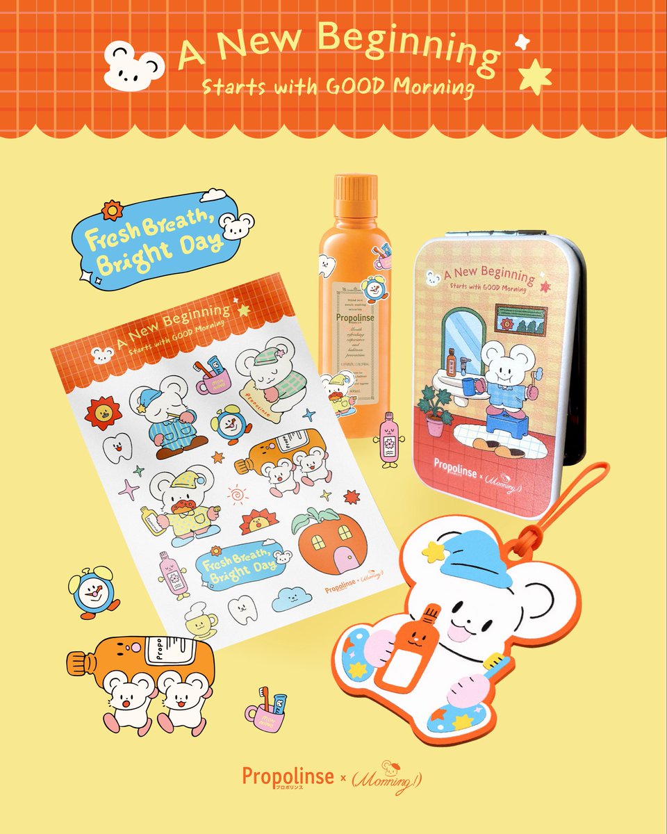 monningning's tweet photo. A new beginning starts with GOOD morning!
Propolinse x Monning
🧡🐹

อารมณ์หลังจากตื่นนอนส่งผลต่อเรามากกว่าที่คิด เพียงเพิ่มความสดชื่นจากน้ำยาบ้วนปากในตอนเช้า ก็เป็นเหมือนการเซ็ทค่าอารมณ์ที่สดใส พร้อมเริ่มต้นสิ่งใหม่✨

@Propolinse_TH https://t.co/yBUkdpnrex