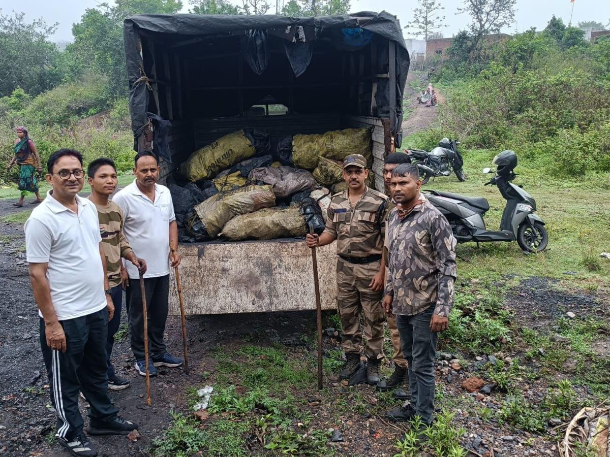 ANI's tweet photo. The Central Industrial Security Force (CISF) conducted nationwide operations against illegal coal mining, theft, and unauthorized transportation

Between July 20 and July 26, 2026, CISF carried out 85 intelligence-based raids, leading to the seizure of 1,277 metric tonnes of illegally mined and transported coal. The operations resulted in the registration of one FIR, the arrest of five persons, and the seizure of 40 vehicles involved in illegal activities.

(Source: CISF)