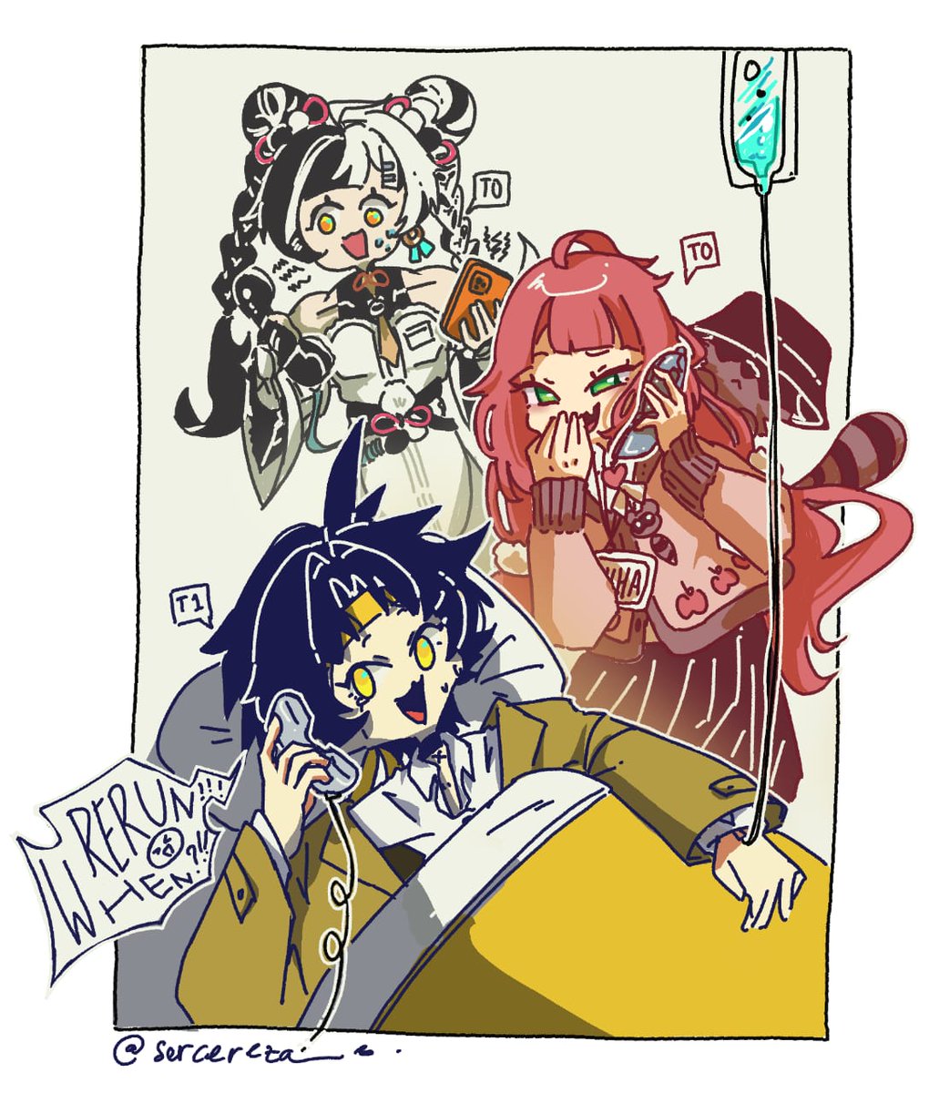 sercereza's tweet photo. Rerun Rush Hour

#zzzharumasa #zzz #yuzuha #dialyn https://t.co/WFCoJdL5jx