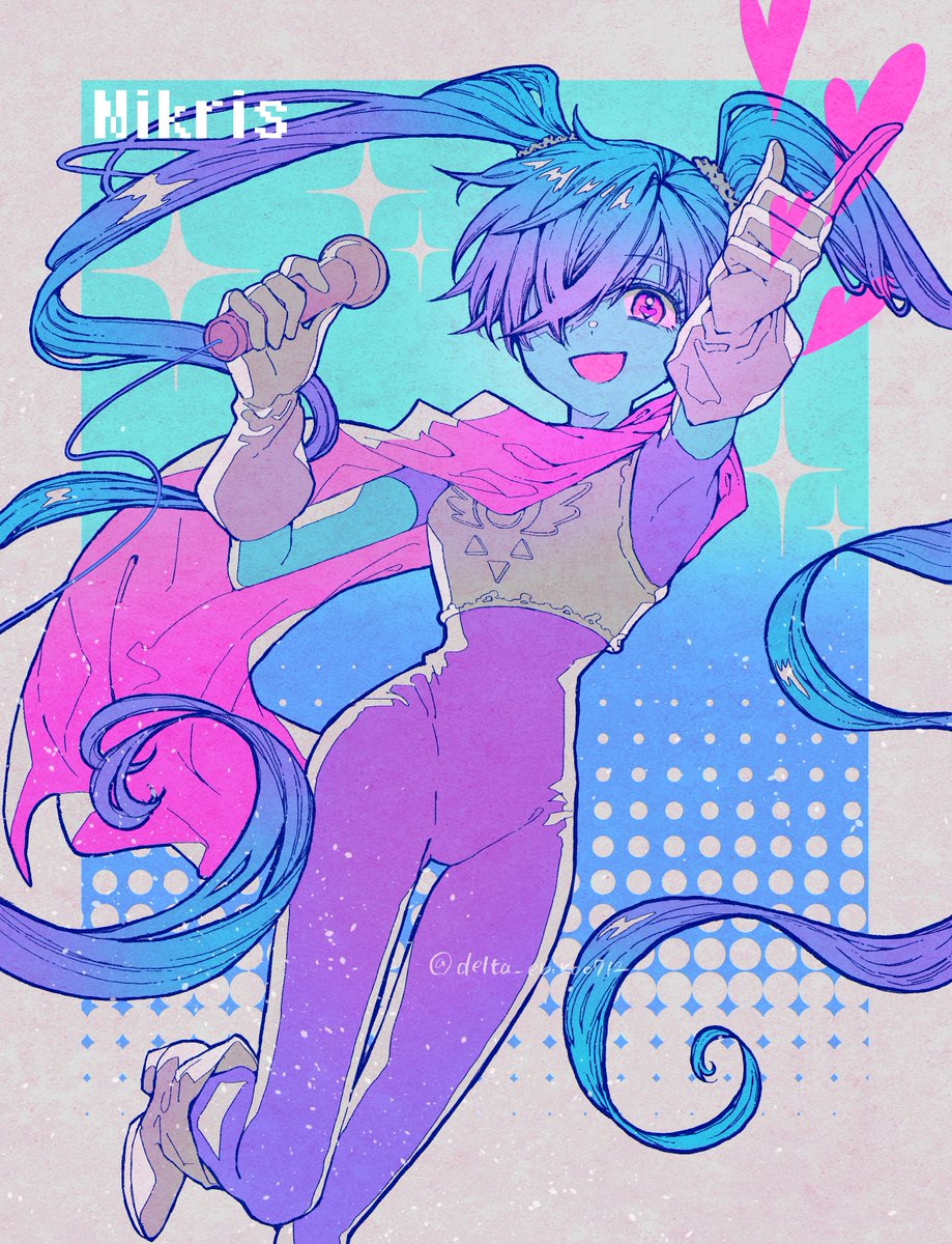 delta_ebiko0712's tweet photo. 初音ミクリス💕

 #Deltarune https://t.co/OrDokmS9Ap