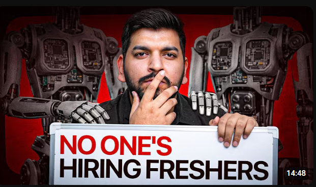 CodeHelp4U's tweet photo. check out our new video, how ai is killing junior developer jobs!

link:
https://t.co/lcwV9yqi7H https://t.co/3Mn53cbIFi