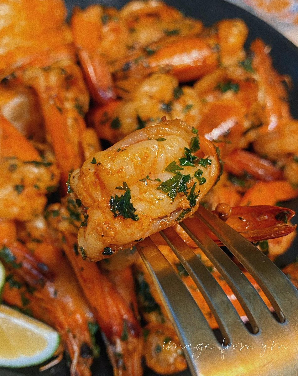 pipaluii's tweet photo. Tried homemade lemon butter garlic shrimp tonight—15 mins total, so juicy u0026 buttery, perfect quick weeknight win! https://t.co/0lwE8tJv8i