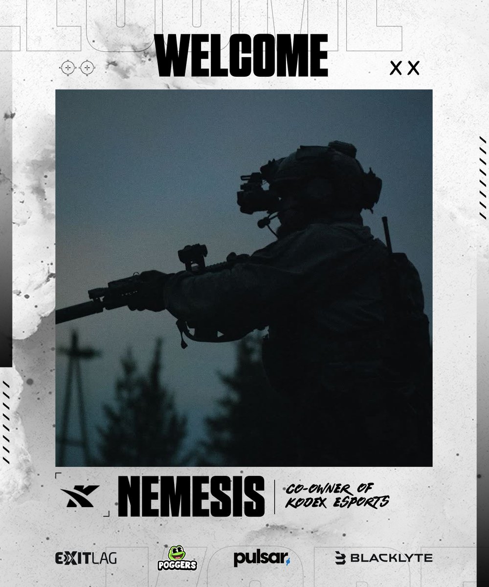 KodexEsports's tweet photo. π Leadership Announcment π
Weβre happy to announce that @KKNemesis is joining our ownership team. Their experience and drive will play a key role as we continue building Kodex Esports.
#KXWIN https://t.co/Fv5RX4UOlH
