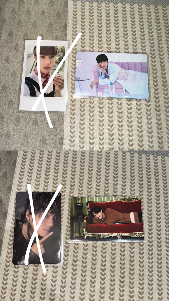 alilluvly's tweet photo. Hallo kak, aku jg lg jualin album dan PCku, boleh di liat2 dlu kak siapa tau ada yang nyantol di hati hehe, makasihh 🫰🏻🫰🏻

#bts #wts #wtb 
T. Wts wtb army namjoon rm jungkook jin v taehyung jimin jhope hoseok be essential ly tear o bts album photocards https://t.co/8Z9Eyxu2Hi