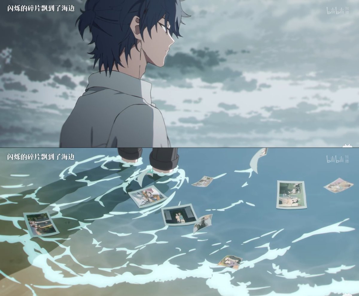 Michiiee_047's tweet photo. Cheng Xiaoshi is at the shore (Lu) but there's no light (Guang). It's only shimmering fragment (photo/memories)
#linkclick #时光代理人 #LCOPS3 https://t.co/XJtAIJnx5A