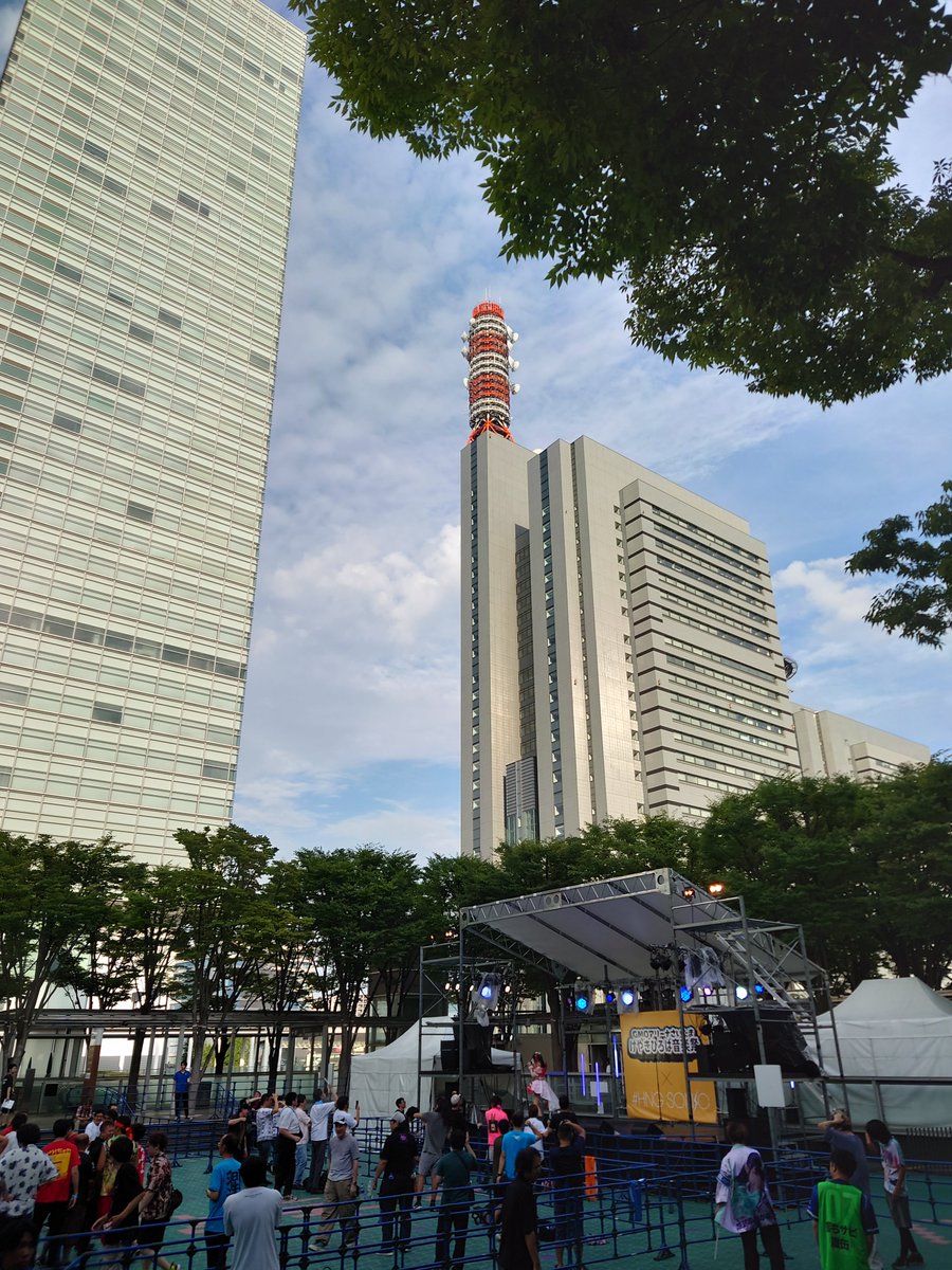 pianodeathpiano's tweet photo. 今日の現場到着
天気もなんとか持ちそうな感じで嬉しい
＃FIREVOLT https://t.co/9xwFkWZlUy