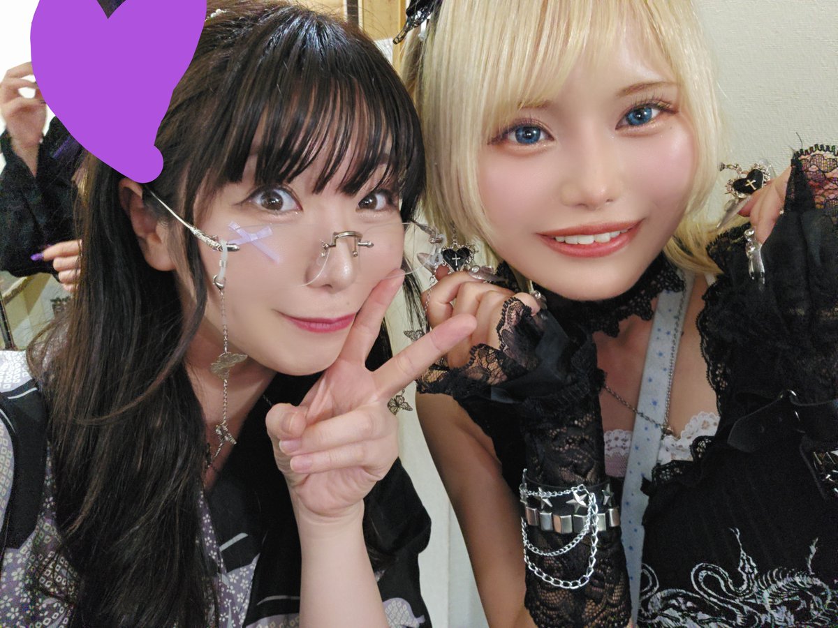 昨日の三咲化計画の 三咲チャンず💜💜💜 💜ゆきみん💜 💜かなぶん