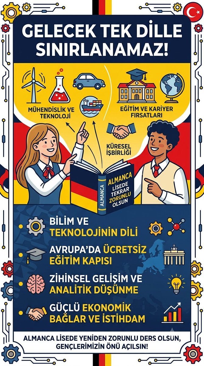 aslii013's tweet photo. @cumhuriyetgzt1 #AlmancaYenidenLisede
@Yusuf__Tekin https://t.co/w5p7I0qNp9