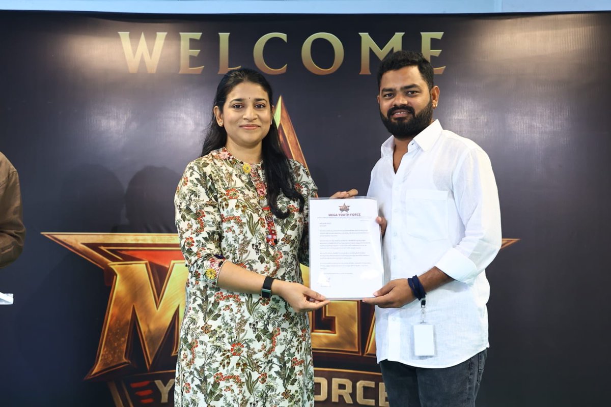MegaYouthFAtp's tweet photo. @MYFOffl Appointed as Ananthapur Convinor @ImamHussian07 
@AlwayRamCharan @KChiruTweets @PawanKalyan @sushkonidela https://t.co/gh8il600SM