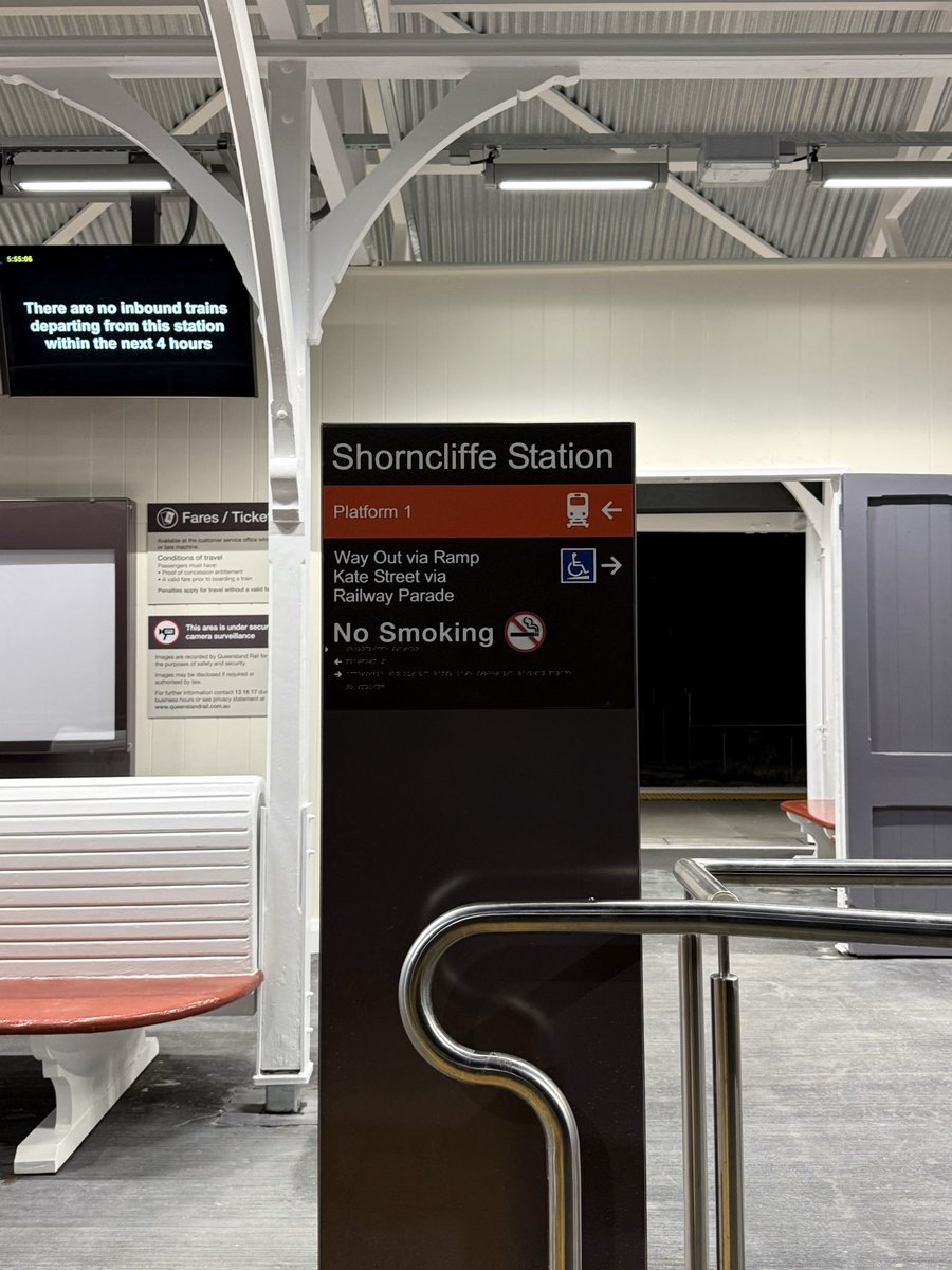 immyonboard's tweet photo. Okay, you have outdone yourself @QueenslandRail 💫

Shorncliffe Station reopens tomorrow. 👀 https://t.co/hxUYfQLzDE