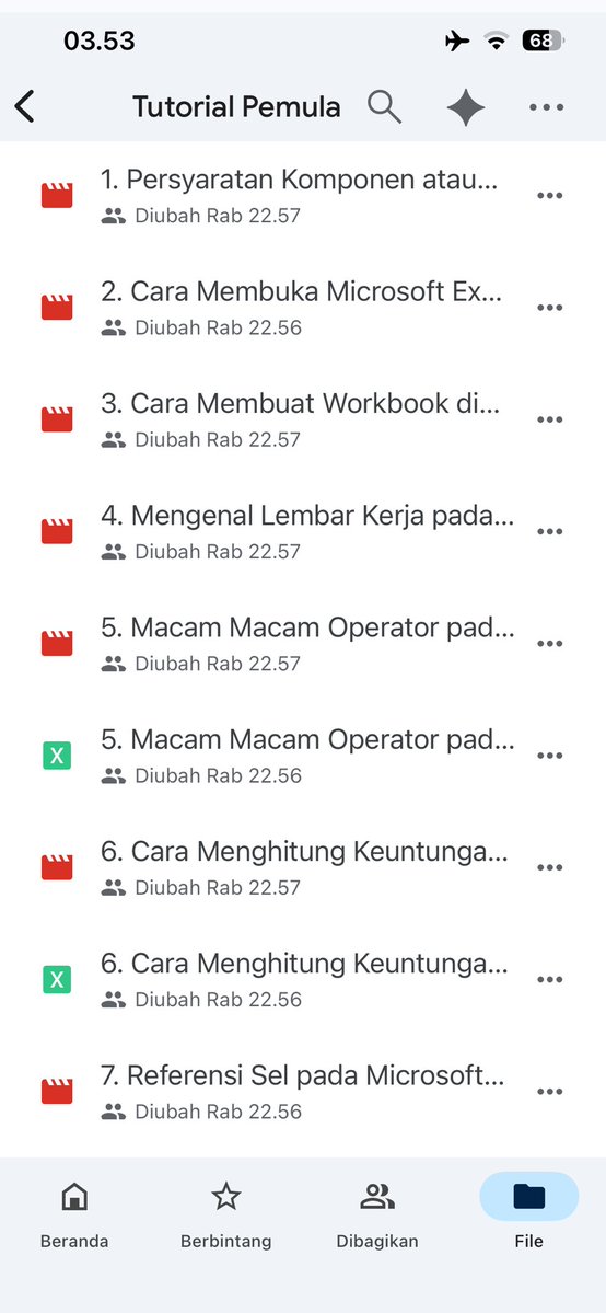 sierapril's tweet photo. Guyss ada yg mau gak bahan belajar Excel dari Nol sampai Mahir?

Aku udah buatin modul latihan + video tutorial + shortcut siap pakai di G-Drive. Cocok banget buat kalian yang lagi cari kerja apa lagi fresh graduate pasti bermanfaat banget. Yang mau bisa komen yaa https://t.co/bO3dR8wbHT