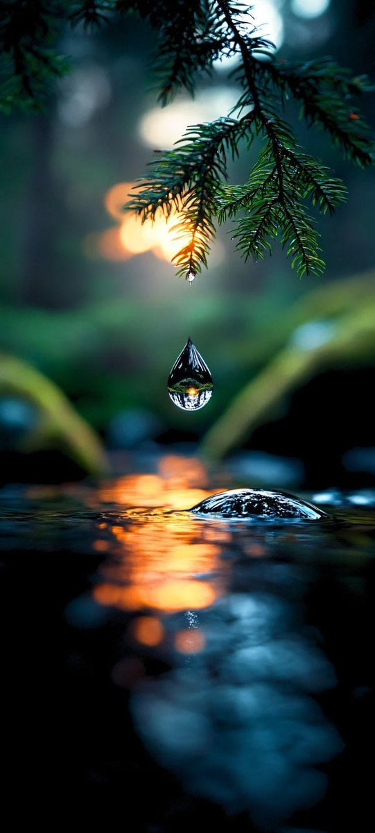 softcornerhubX's tweet photo. Where light touches water , Peace is born 🌊🌿✨ https://t.co/Q8nbusxvGH