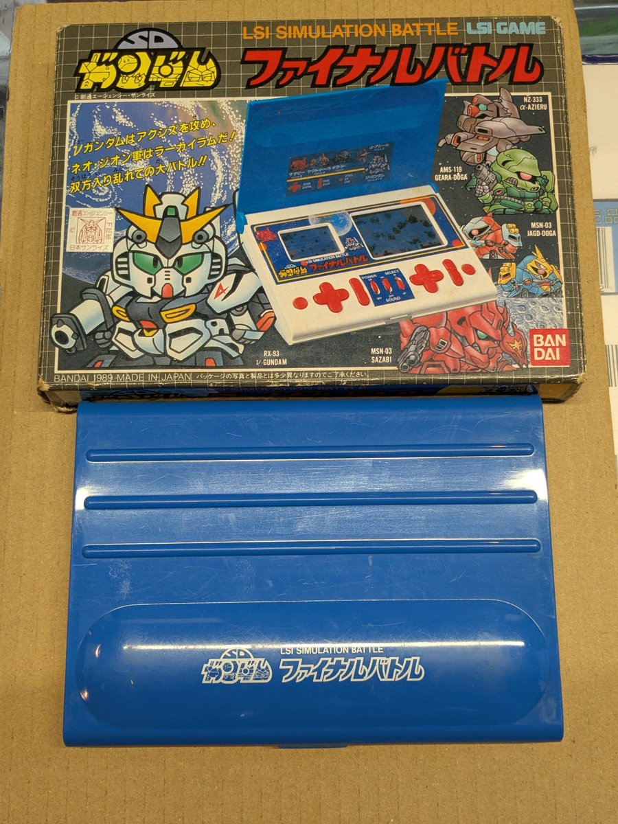 LSI GAME SDガンダム ファイナルバトル LSIゲームのSDガンダム ファイナルバトルをチェック中。SDなんでどこか