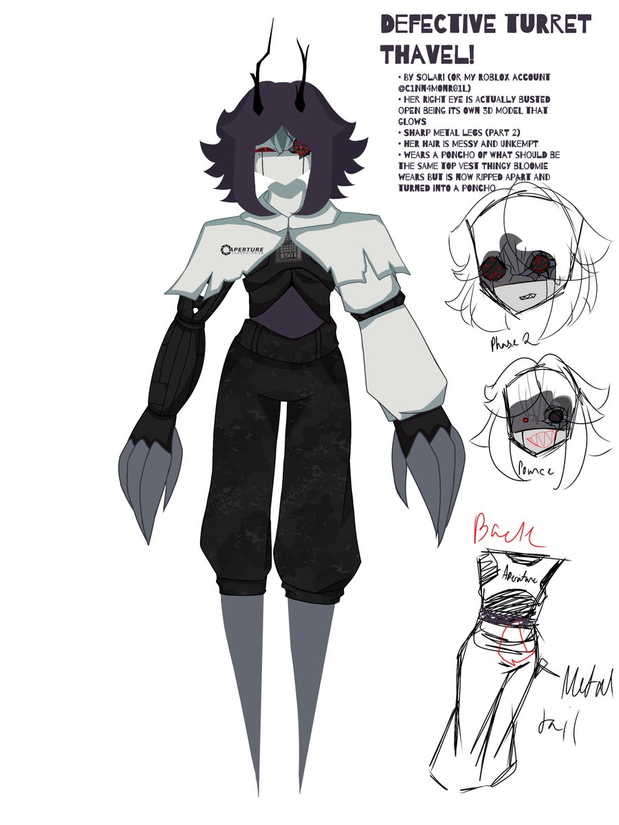 SolarYokoko's tweet photo. So um hi, it’s been a minute hasn’t it? So I have been drawing more and here is my new FPE Portal Au! This is meant to be a skin pack for FPE: S! (1/2?) #fpe #fundamentalpapwreducation https://t.co/MJ1f4lvn5Z