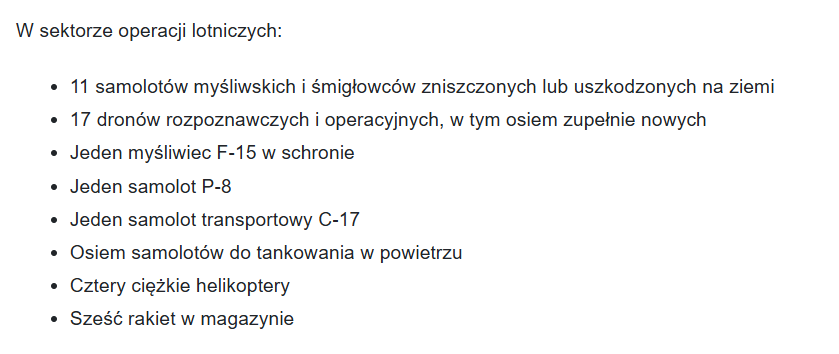99LBitC's tweet photo. IRGC opublikował listę amerykańskich zasobów wojskowych, które zostały poważnie uszkodzone w atakach irańskich sił zbrojnych przeprowadzonych w ciągu 15 dni - od 8 do 22 lipca. https://t.co/CKQpVhwTbh https://t.co/2nyMsoXp7D