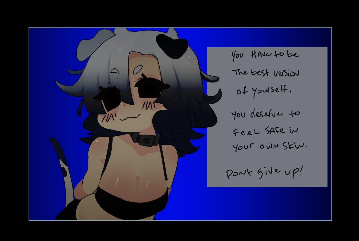 Dekuloid's tweet photo. 🖤𝗛𝗔𝗩𝗘 𝗖𝗢𝗡𝗙𝗜𝗗𝗘𝗡𝗖𝗘, 𝙸 𝚌𝚊𝚛𝚎 𝚢𝚘𝚞 𝚊𝚕𝚕!🖤
#Scribbloid #positive #hopecore https://t.co/Juvk0NMJV7