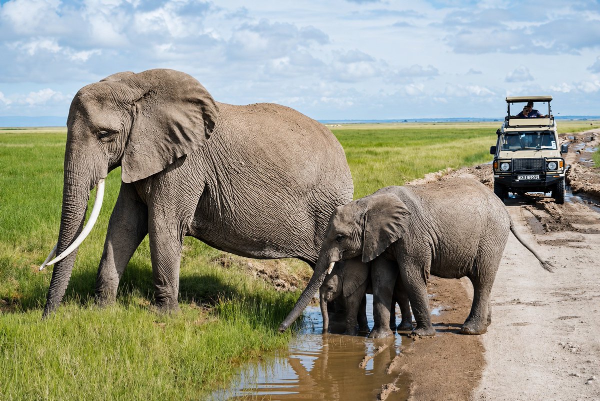 africansermonsa's tweet photo. 🐘 An elephant family. One unforgettable safari.

Experience Kenya's wild like never before with African Sermon Safaris.

🌍 https://t.co/95w9M6WJxZ

#KenyaSafari #Amboseli #BigFive #Safari #Wildlife #TravelAfrica #AfricanSermonSafaris https://t.co/tBlEZi44Yl