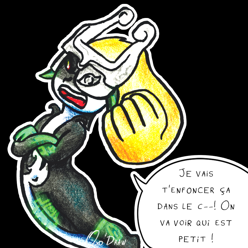 OxoDraw's tweet photo. Je sors de ma grotte pour vous montrer mon dernier fan art sur la short stack qui a probablement provoqué des fantasmes à beaucoup de fans du jeu The legend of Zelda: Twilight Princess.

#zelda #zeldatwilightprincess #midona #midna #crayondecouleurs #dessintraditionnel #fanarts https://t.co/x0tZKg5d6k