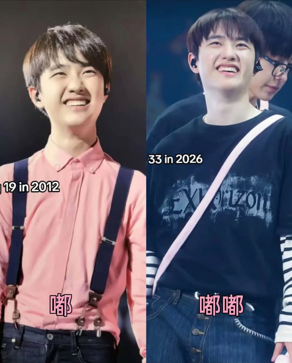 aemsoo's tweet photo. 14 years difference, but it’s still the same bright, squinty-eyed heart-smile 🥹❤️‍🩹 https://t.co/mGE1KudA5G