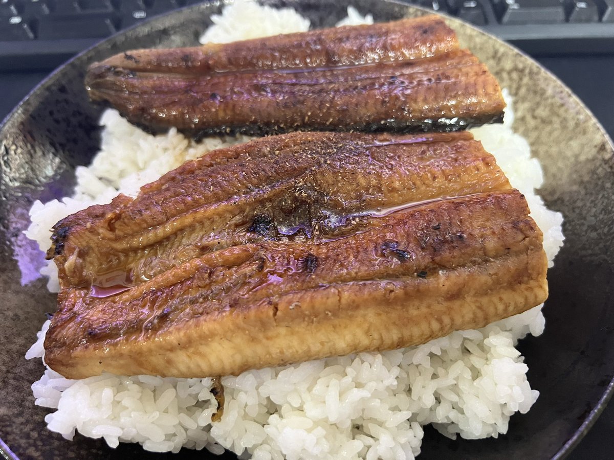 DANWAROSU's tweet photo. うなぎ(大盛り) https://t.co/lcOVcy8ri2