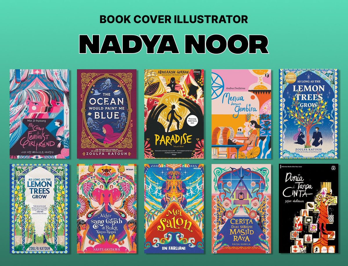 solusibukucom's tweet photo. Buku-buku hasil ilustrasi Nadya Noor. 

Mana favoritmu? https://t.co/WqGE78mvEl