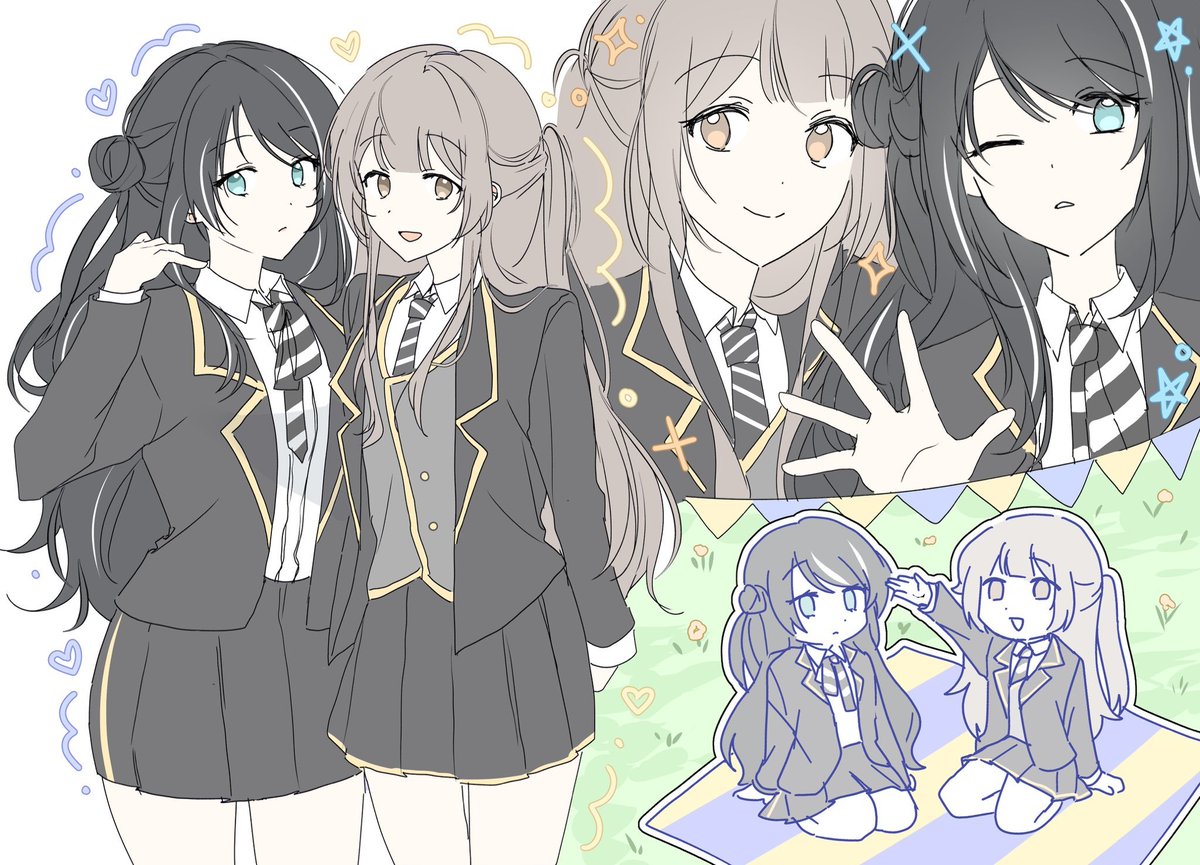 casato_'s tweet photo. 트친 밋양과 함께한 우컴이 또왓어요 하 미소녀 둘은 너무좋구나,,

ⓒ109님 https://t.co/6JFajtybkG