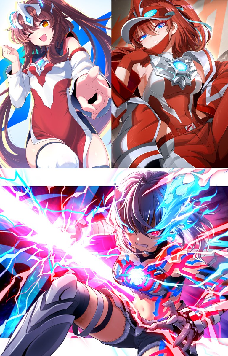 time_force_fire's tweet photo. BOATウルトラ娘
#特撮 #ウルトラマンテオ #擬人化 #ウルト���マン https://t.co/TcfT7upRFt