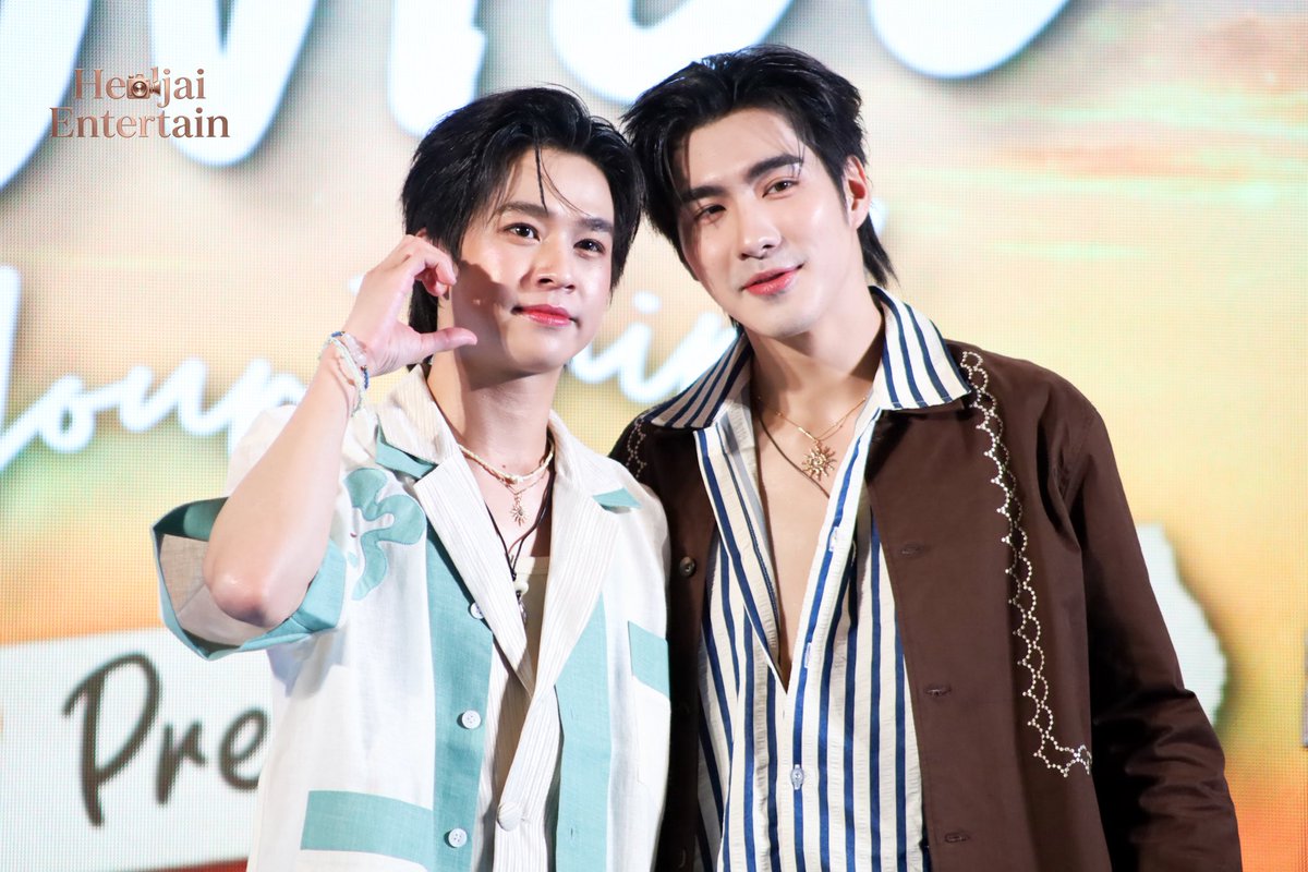 HealJaiEnt's tweet photo. “ปีเตอร์แพน - ฟลุ๊ค” ร่วมเดินพรมในงาน 'ที่สามของเธอ Your Third Series EP.1 : NOW YOUR SEA THIRD Press Conference' 🏝️✨

NOW YOUR SEA THIRD
#คืนนี้ที่สามเป็นของเธอ

#peterpanzz_w
#fluke_natouch 
#คืนนี้ที่สามเป็นของเธอ
#ที่สามของเธอSeries https://t.co/ZpXQyaDVG1