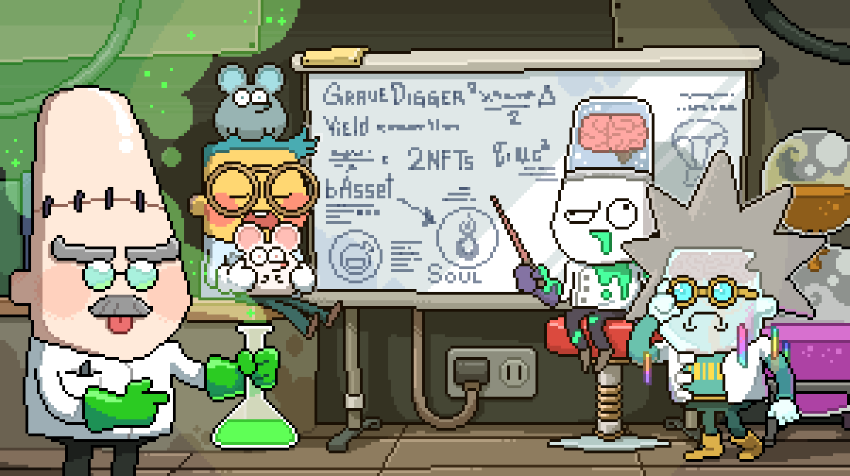 Sergey755161's tweet photo. @madscientists_x  #madscientists #gateway #stargaze @chalkclones  
Every Mad Scientist NFT is a unique character with rare traits. Build your team of scientists and create history! #NFTArt https://t.co/nzmEaXlYRT