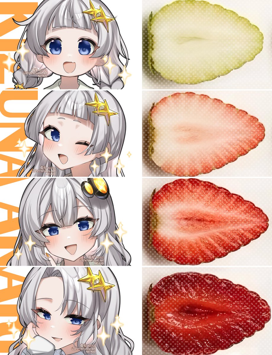 berrybunny_art's tweet photo. あかりちゃん×𝟒 🍓 https://t.co/i8sH42982B