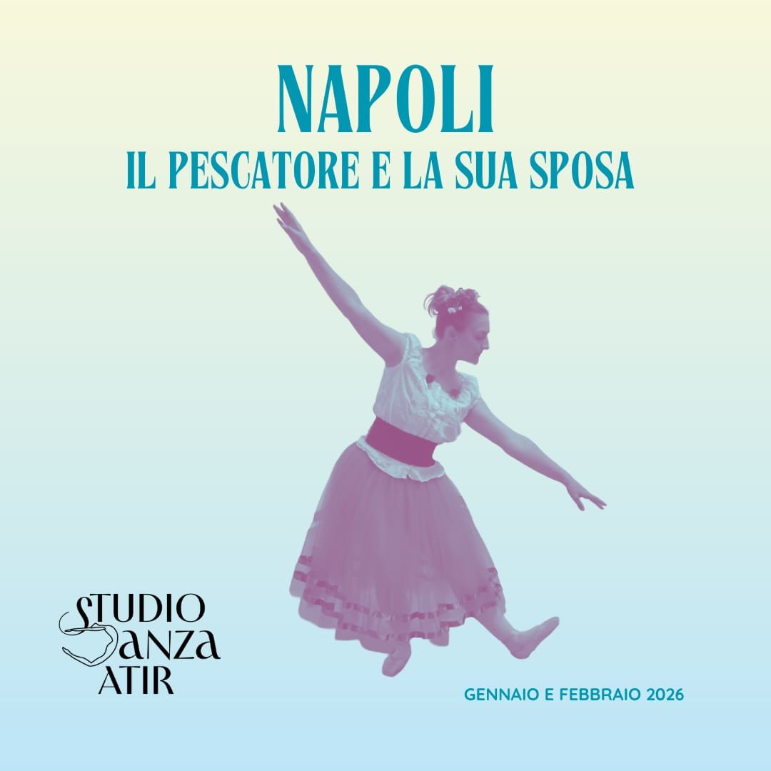 studiodanzaatir's tweet photo. Storia della danza : Napoli - il pescatore e la sua sposa 🩰
gennaio e febbraio 2026
Il balletto  venne rappresentato per la prima volta a Copenaghen 
al Teatro Reale di Copenaghen il 29 marzo 1842.
Coreografia di August Bournonville 
#studiodanzaatir #danza #storiadelladanza https://t.co/xaJdjsSENa
