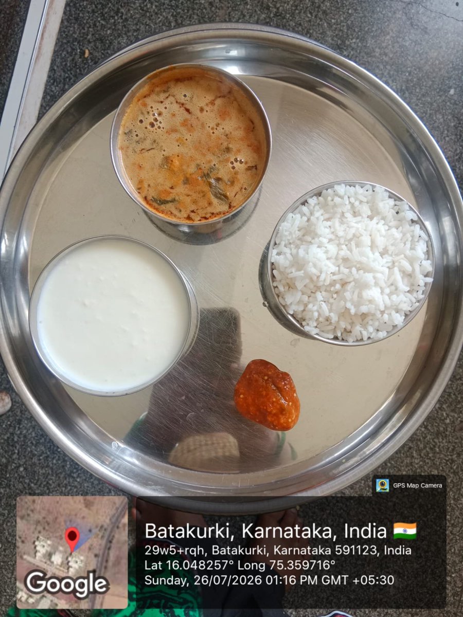 IGRS555's tweet photo. Lunch Igrs Batakurki https://t.co/louqGYQOKb