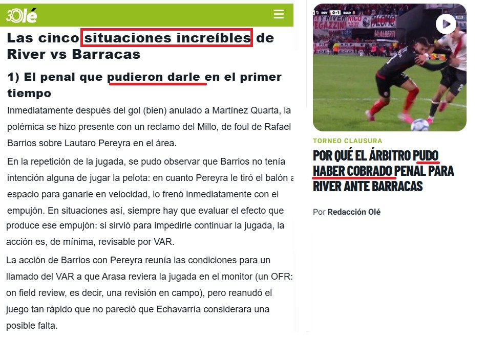 LaLupaMedios's tweet photo. Volvió el fútbol argentino y volvió Olé para oficiar de vocero en nombre de la dirigencia de Yayito Cozza. Fecha 1 y ya piden penales, señalando que no cobrarlos forma parte de una serie de "situaciones increíbles". Están mal acostumbrados los muchachos. https://t.co/pQaWZua10S