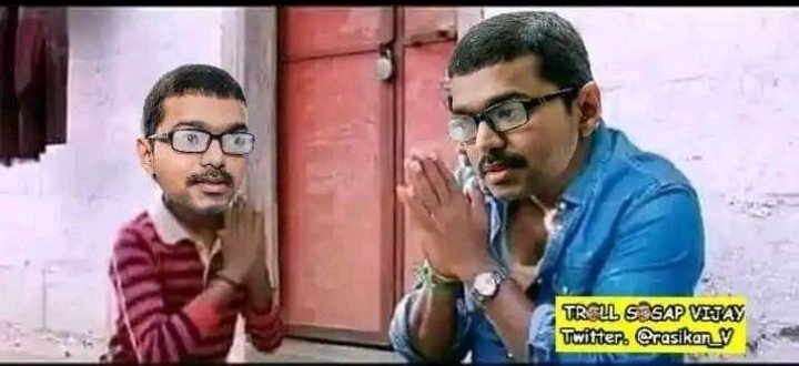 doordie23772023's tweet photo. Annaa :- கை பு ** யை வச்சிட்டு சும்மா இருடா தாயோளி 
@BeingAravind_   

நாமளா எடிட் பண்ணுனோமா வடை சுட்டோமா னு இருக்குறதுதான் நமக்கு safe.....

#Jananayagan 😂😂😂😂😂 https://t.co/Wuxbd8HF7g