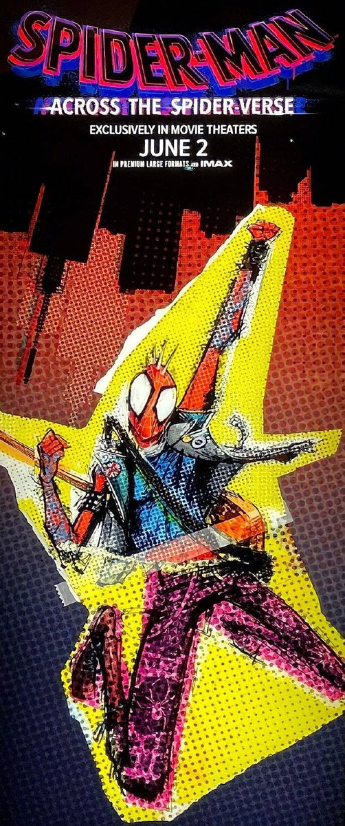 hai69696730's tweet photo. Just finished Spider-Man: Across the Spider-Verse—the visuals blew my mind and the story hits way harder than I expected. Don’t skip this in theaters! https://t.co/KjIkBGSIPM