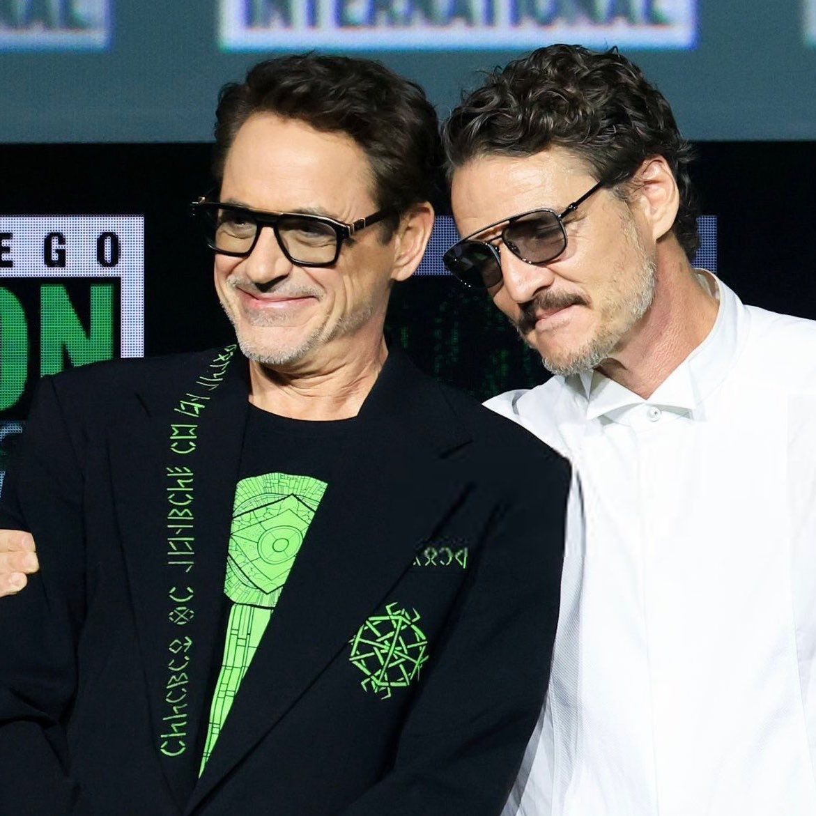 iordanaispunk's tweet photo. i’m imagining telling myself eight years ago that pedro pascal and robert downey jr. would become besties and play marvel rivals in the mcu…. past me would break into tears and think i’m fucking crazy https://t.co/BOLYCWyBTt